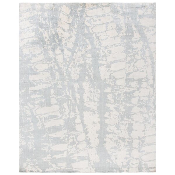 Safavieh 9 x 12 ft. Tibetan Hand Loomed Rectangle Rug, Light Grey TIB554A-9 - main